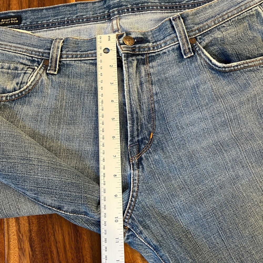 Citizens of Humanity Jagger Bootcut Jeans Mens 38x31 Blue Medium Wash Z-Fly 609 - Picture 6 of 16